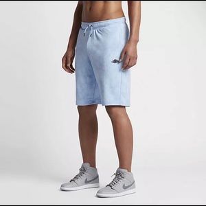 Jordan blue Fadeaway Sweat Shorts